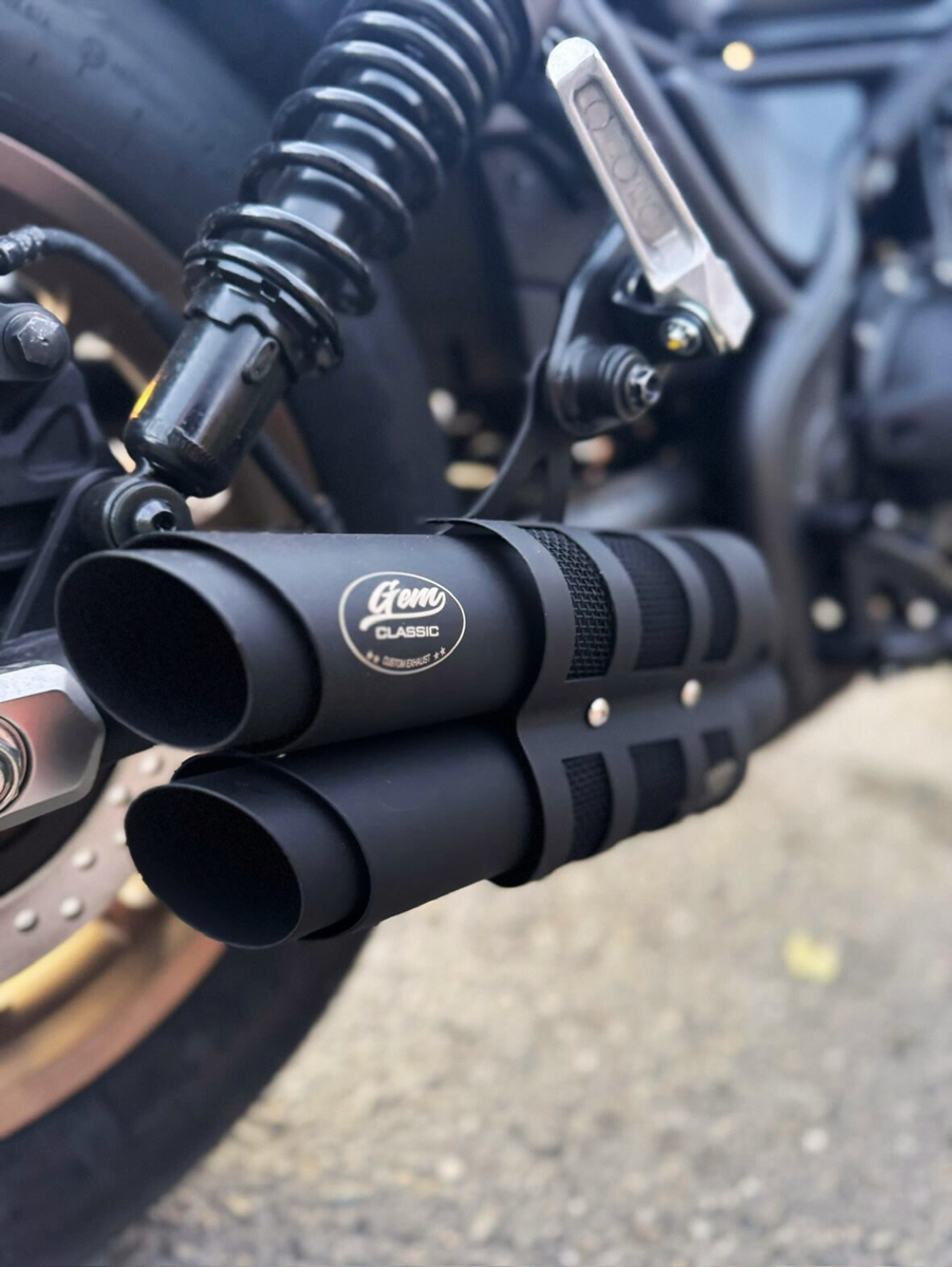Honda Rebel CMX 1100 NEW CLASSIC GEM CLASSIC SHORT twin exhaust Honda Rebel CMX 1100 NEW CLASSIC GEM CLASSIC SHORT twin exhaust