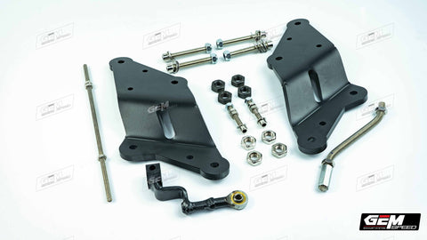 Foot Pegs Forward Control Kit For REBEL CMX 500 - Gem Speed Performance