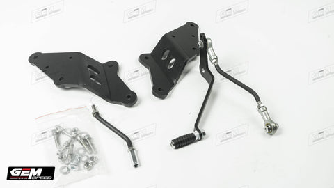 FOOT PEGS FORWARD CONTROL KIT FOR REBEL CMX 300 500 V.2 - Gem Speed Performance