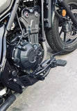 FOOT PEGS FORWARD CONTROL KIT FOR REBEL CMX 300 500 V.2 - Gem Speed Performance