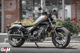 Honda Rebel CMX 300 500  2 way look v.3 GEM CLASSIC RENZO twin exhaust classic come with slipon FULLSYSTEM - Gem Speed Performance