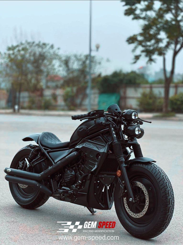 Upgrade Your Ride: Honda Rebel 300 / 500 / 1100 Exhaust – Harley Twin Gem Classic Gem Speed