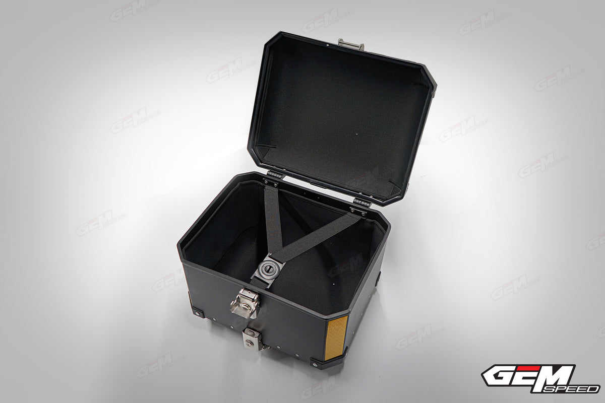 GEM SPEED TOP BOX 40L BLACK STEEL – Gem Speed Performance