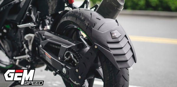 muderdem様オーダー Gem Mud Guard for Ninja 400 – Gem Speed Performance